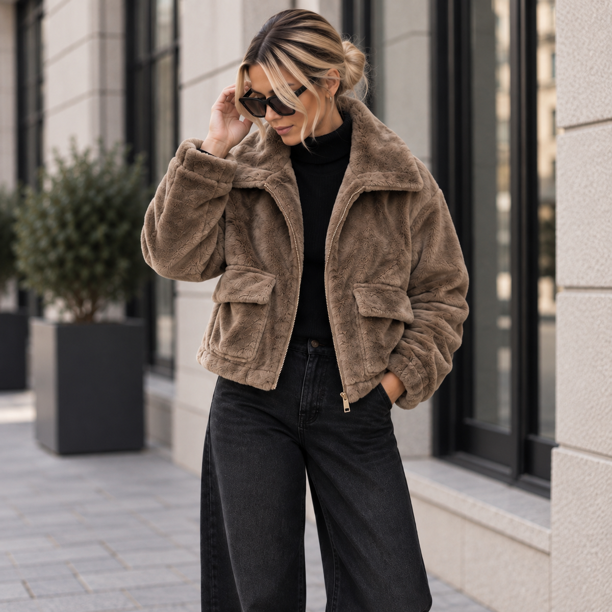 Teddyjacke
