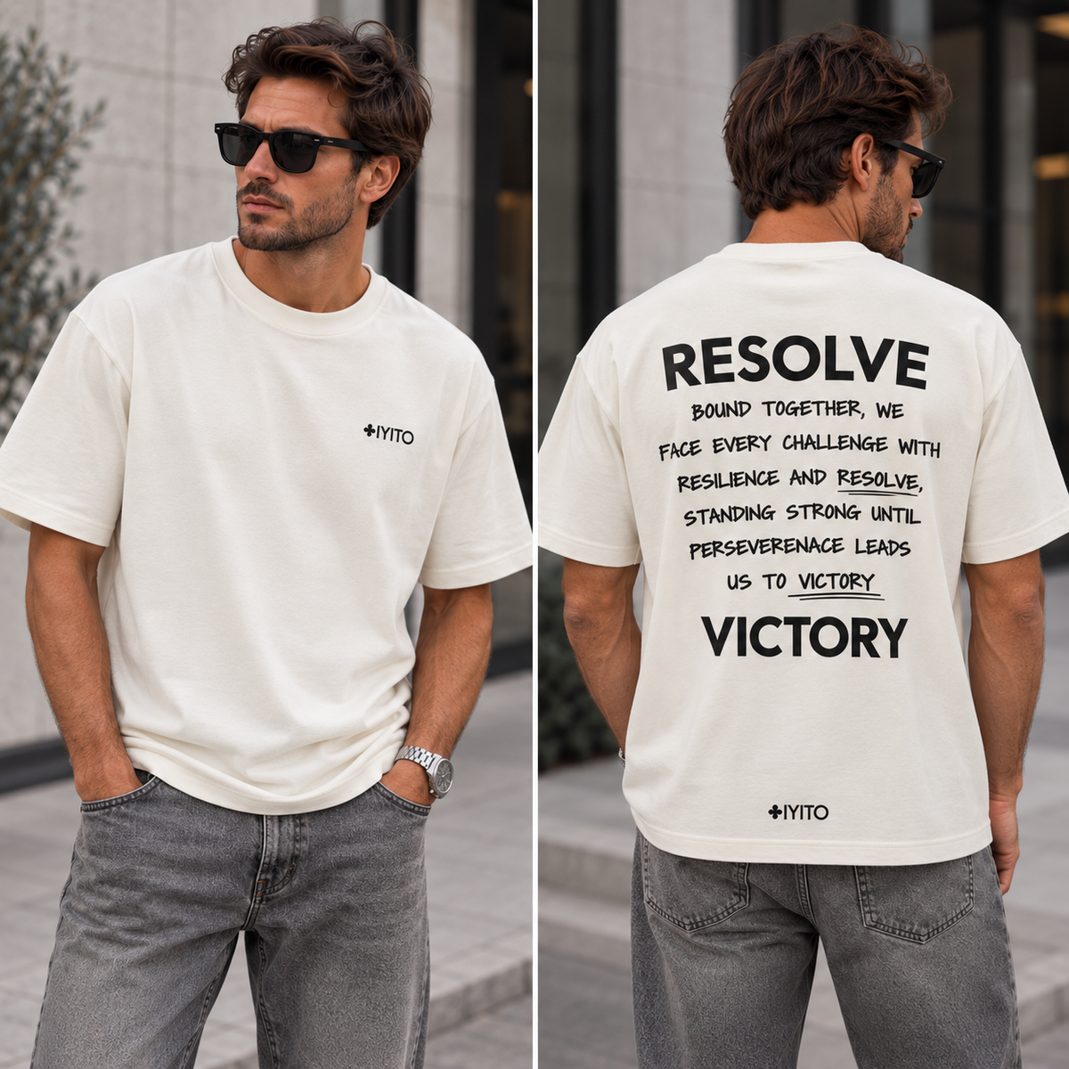 Herrenshirt IYITO weiss