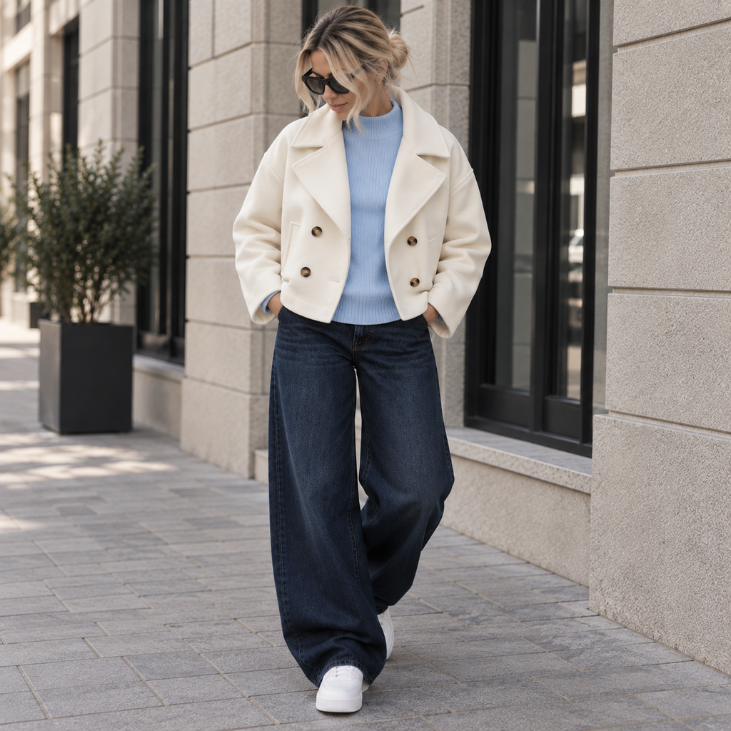 Kurze Übergangsjacke