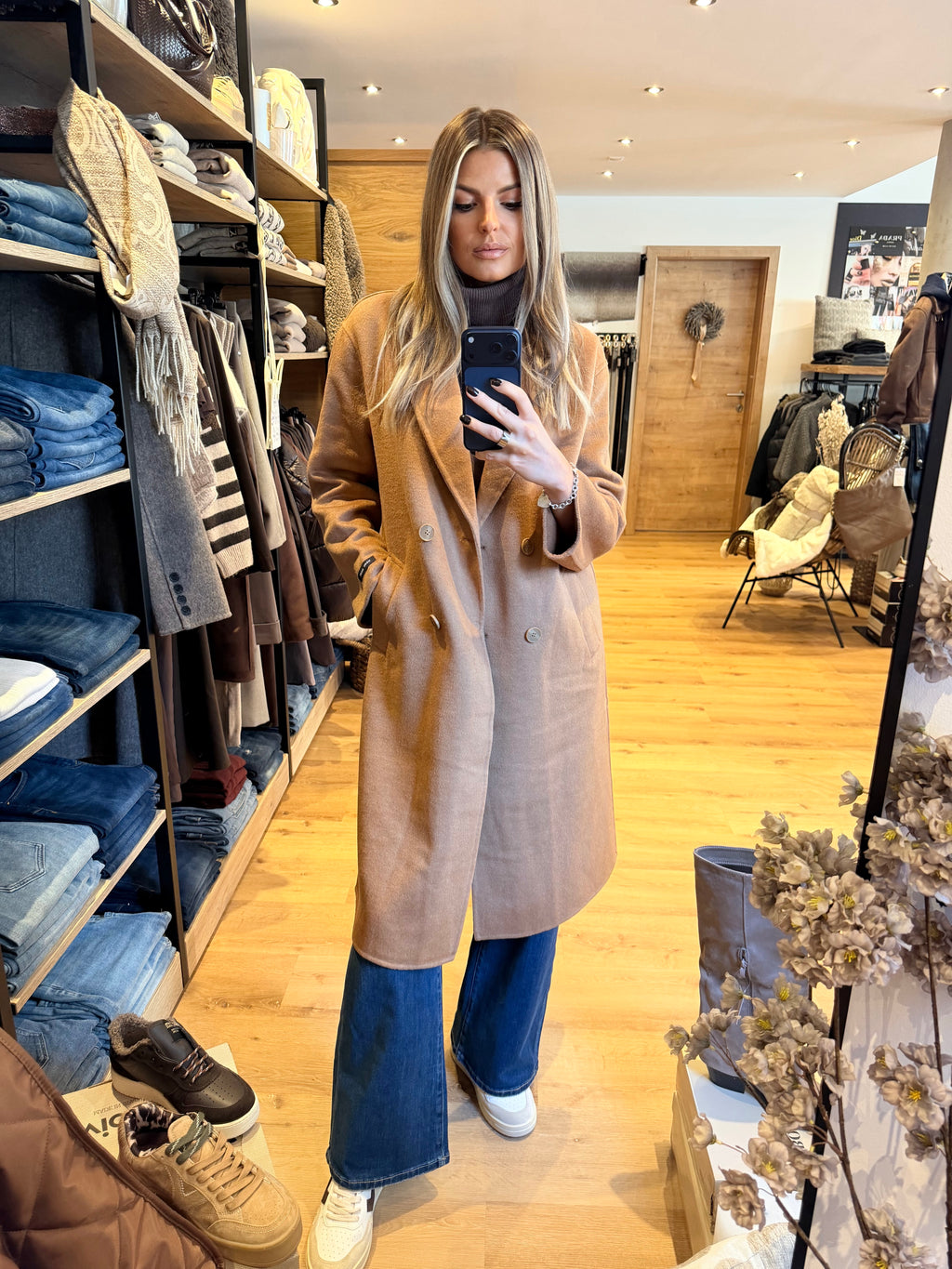 Mantel Rinascimento Camel