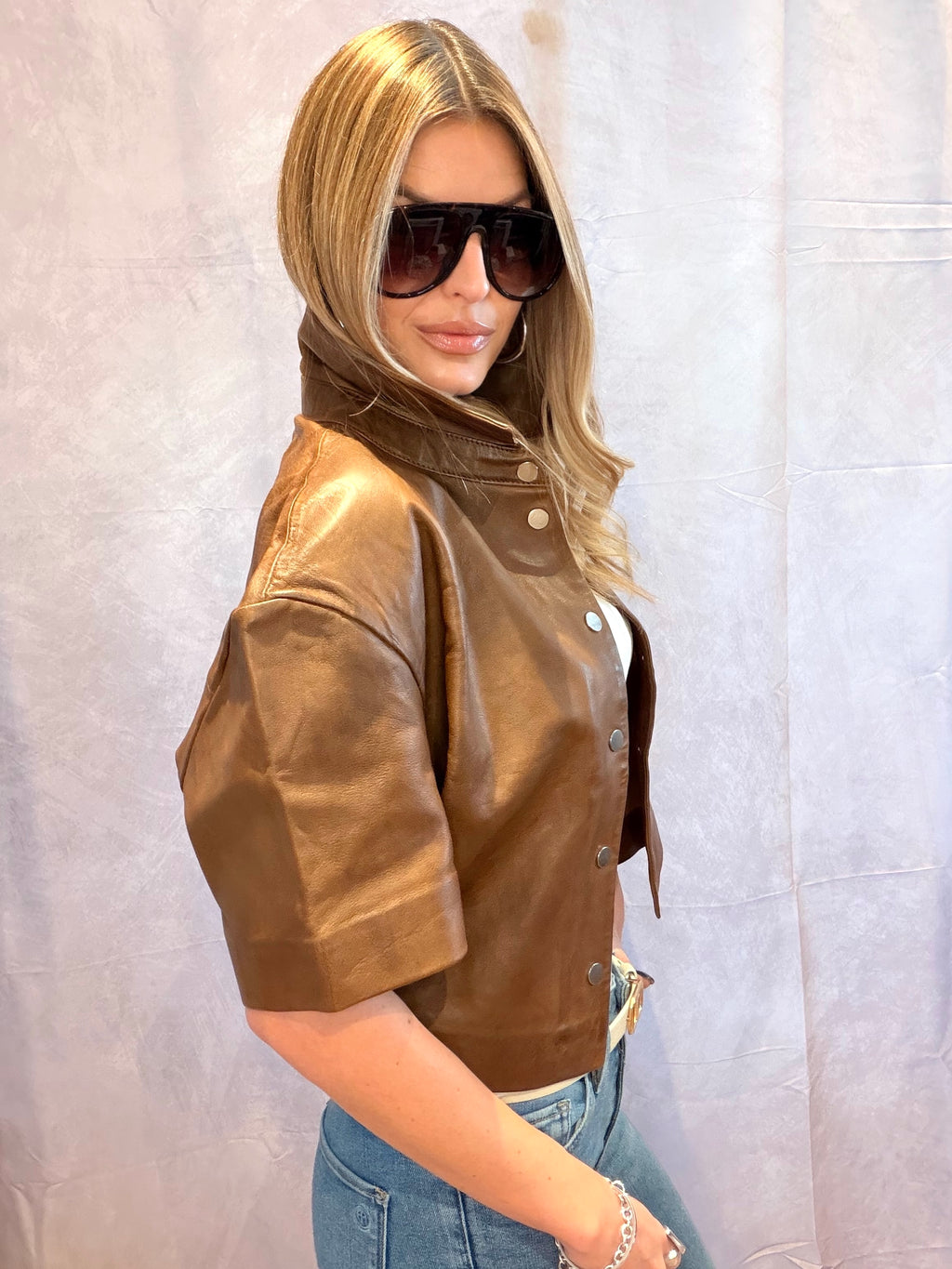 Lederjacke IYITO