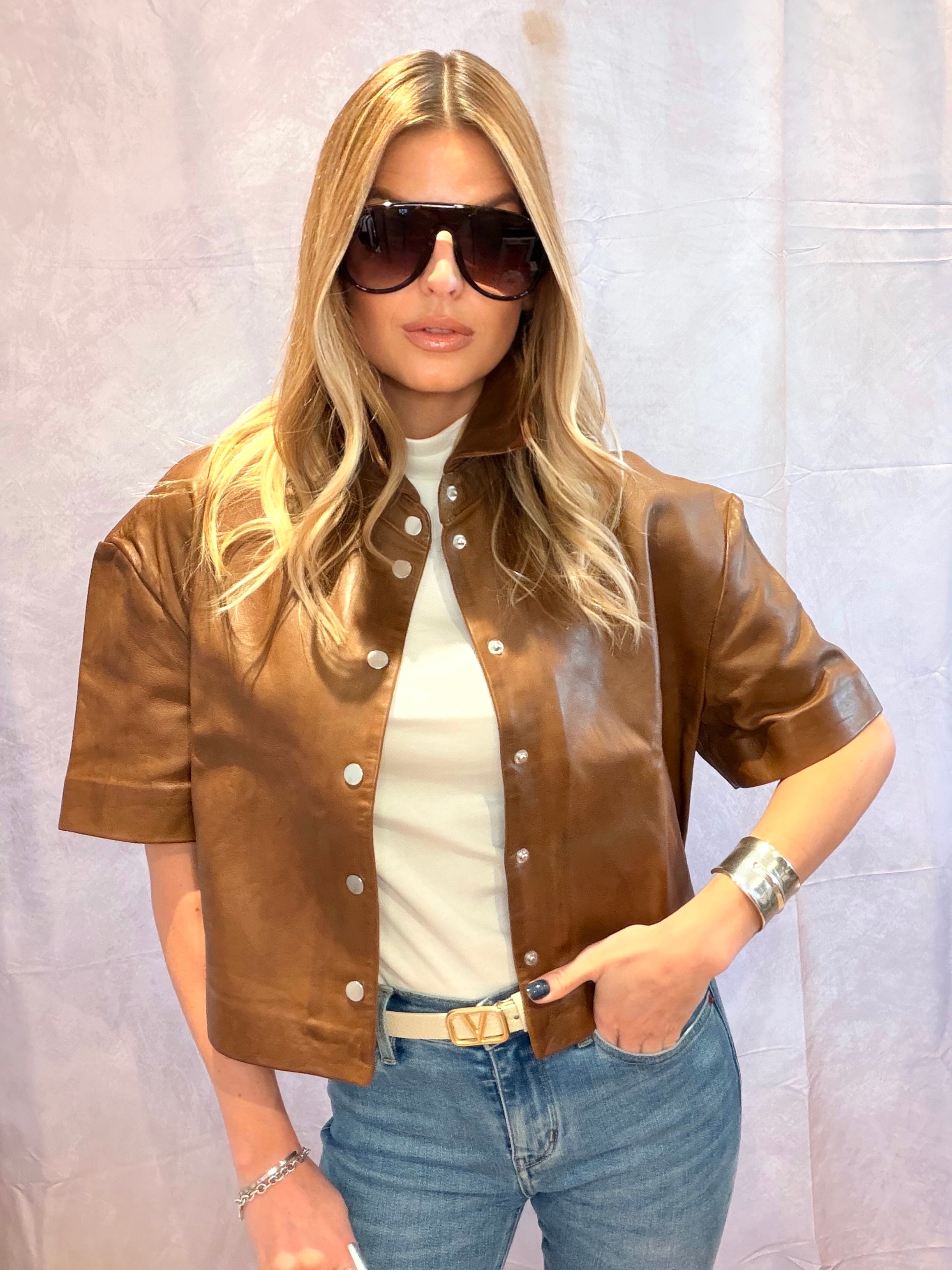 Lederjacke IYITO
