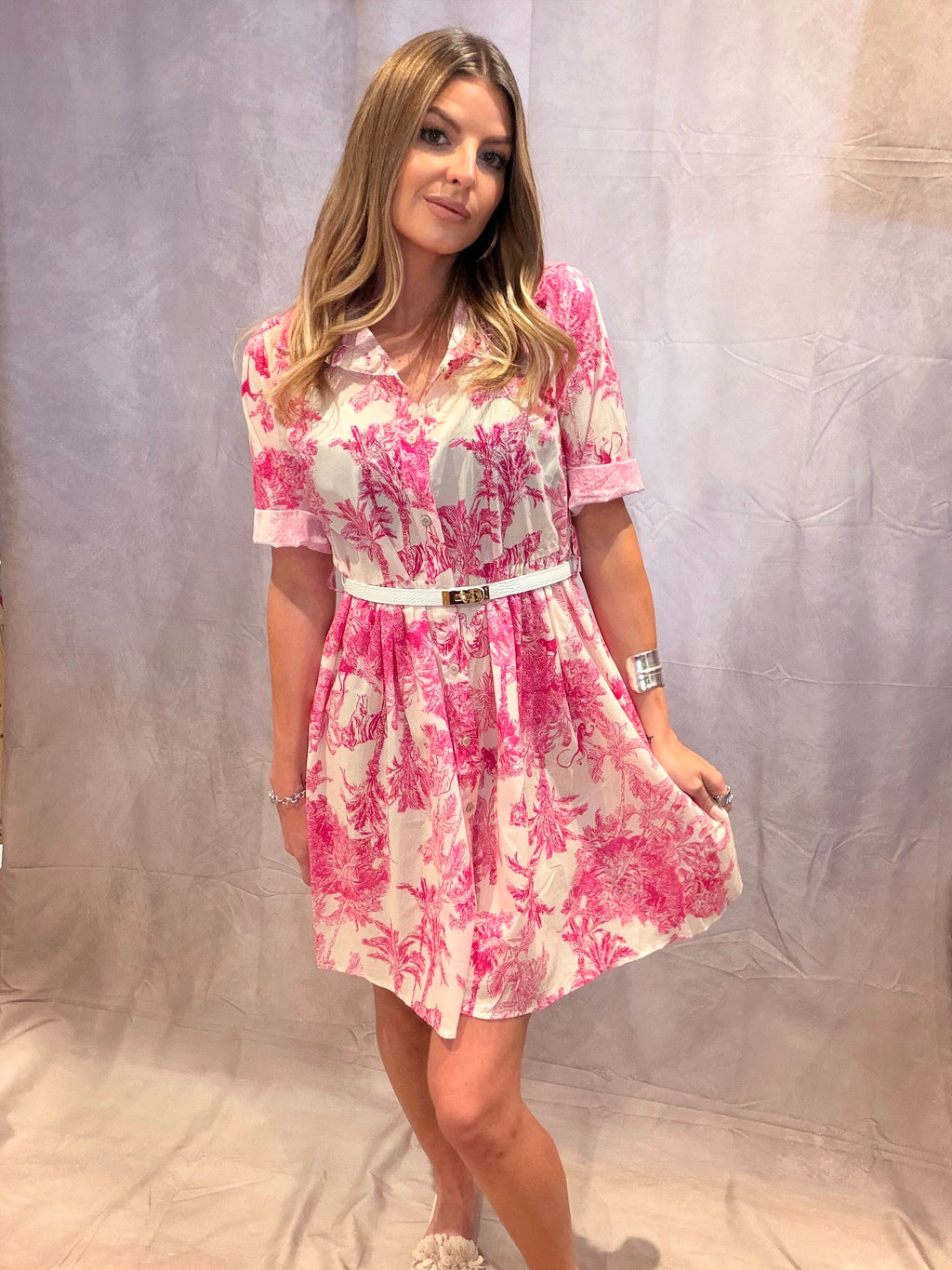 Kleid Muster V.Milano