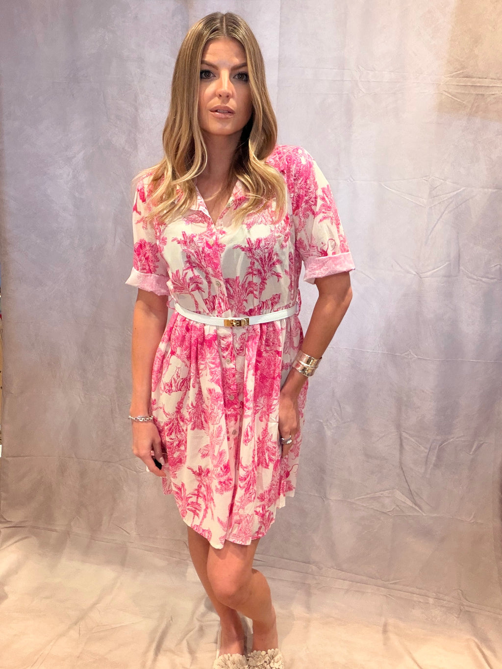 Kleid Muster V.Milano